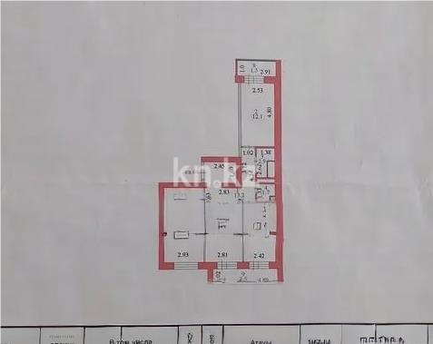 Продажа 3-комнатной квартиры, 71.7 м² в Астане