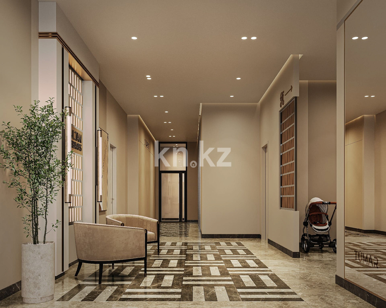 Продажа 2-комнатной квартиры, 49.59 м², ул. Сыганак, дом  22/1 в Астане - фото 20