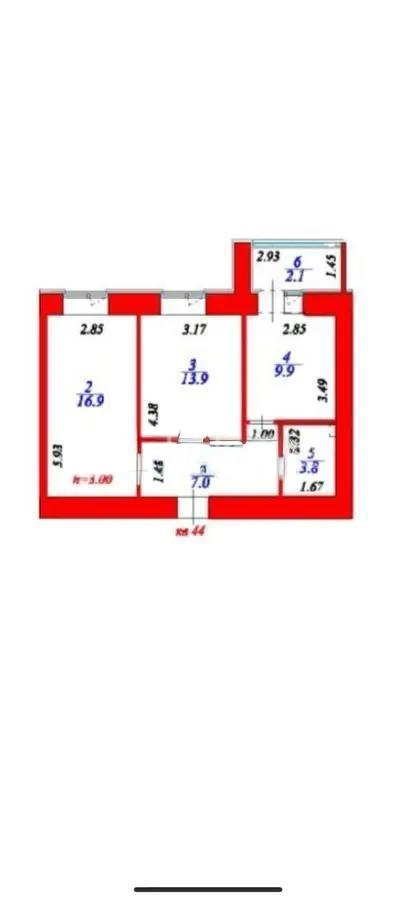 Продажа 2-комнатной квартиры, 53.72 м², ул. Айтматова, дом  45 стр - Продажа  двухкомнатных квартир в новостройках Астаны без посредников фото 1 из 1