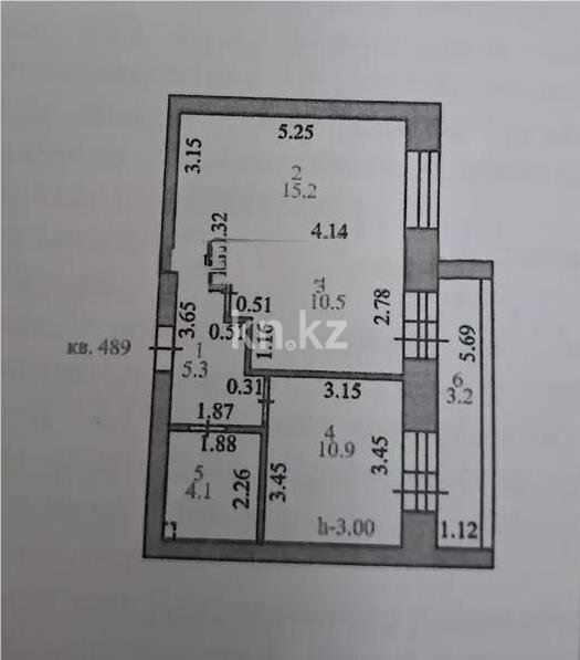 Продажа 2-комнатной квартиры, 49 м² в Астане - фото 5