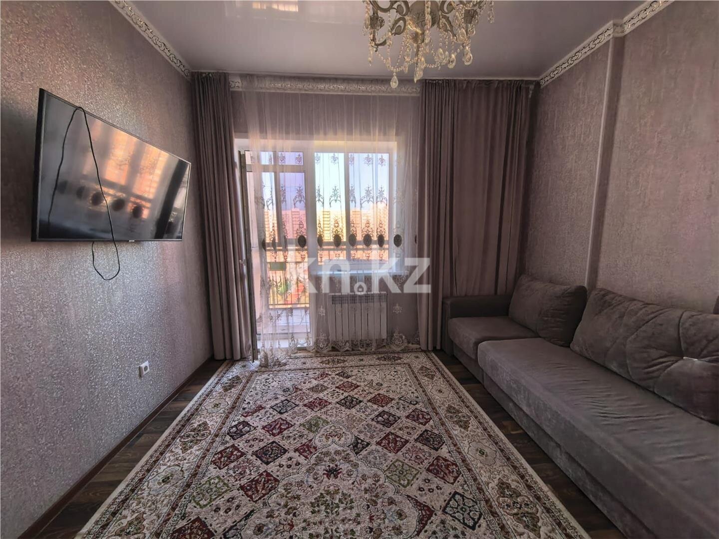 Продажа 2-комнатной квартиры, 52 м² в Караганде