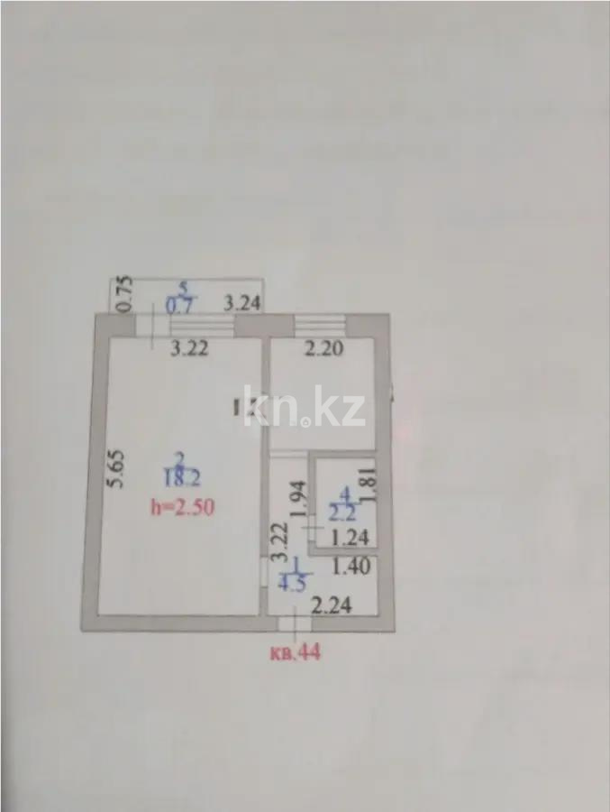 Продажа 1-комнатной квартиры, 30.1 м² - Продажа квартир в Казахстане - страница 16 фото 1 из 1