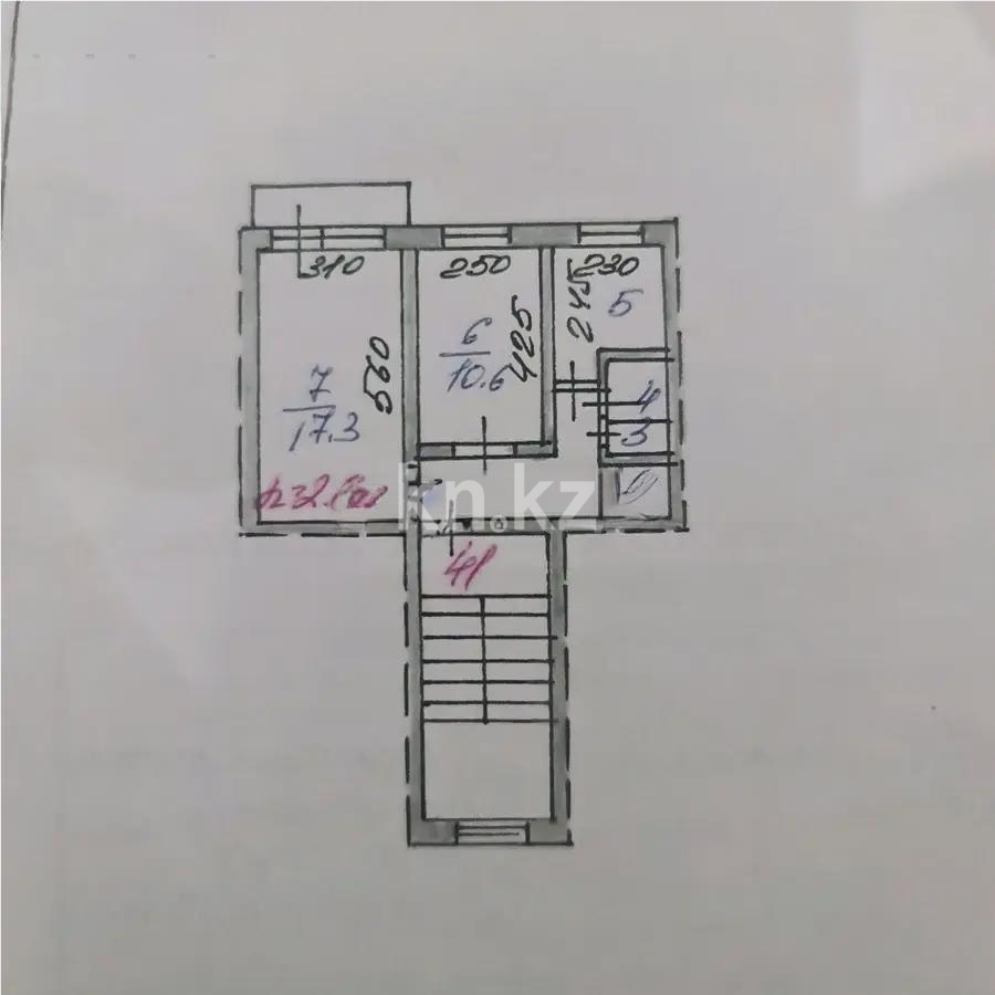 Продажа 2-комнатной квартиры, 45 м², ул. Ленинградская, дом  67 - Продажа и аренда недвижимости в Шахтинске фото 1 из 1