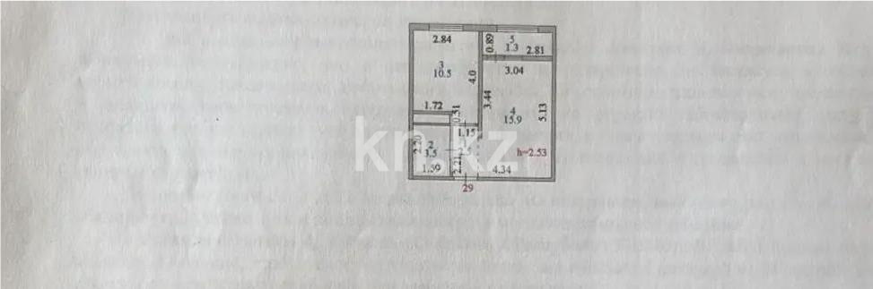 Продажа 1-комнатной квартиры, 33 м² в Астане