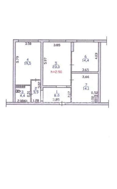 Продажа 3-комнатной квартиры, 93 м², ул. Журавлева, дом  26 - Продажа  трехкомнатных квартир в новостройках Алматы с фото фото 4 из 4