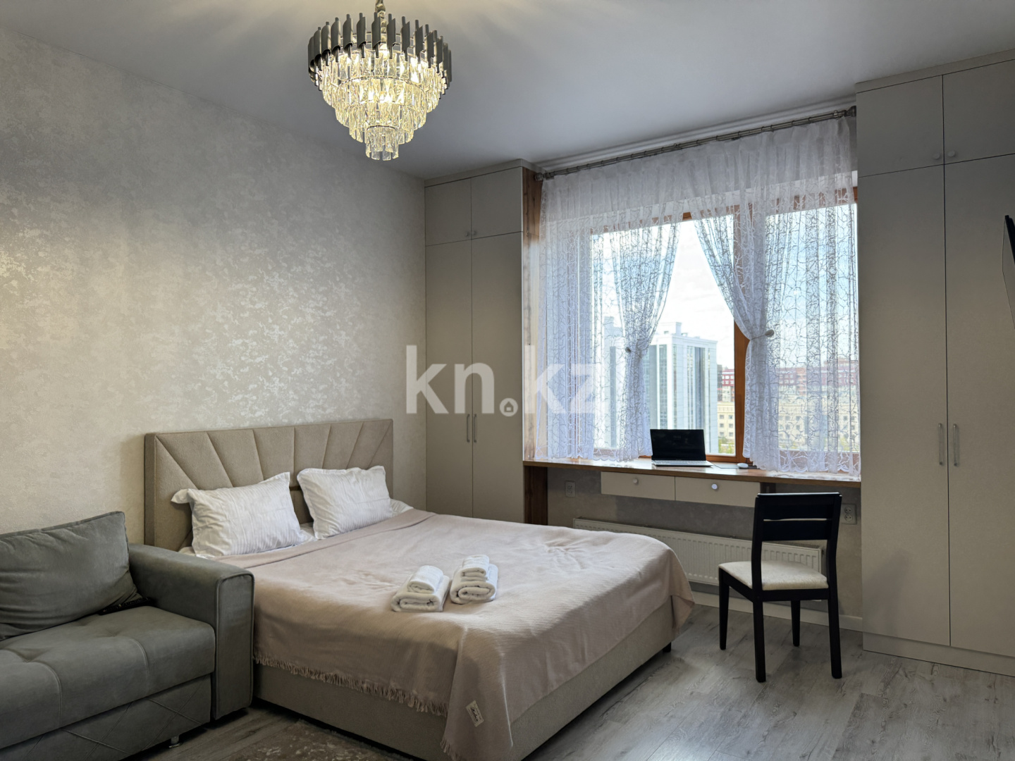 Аренда 1-комнатной квартиры посуточно, 50 м², ул. Кенесары, дом  8 - пр. Сарыарка - Аренда квартир посуточно в Астане без посредников фото 5 из 9