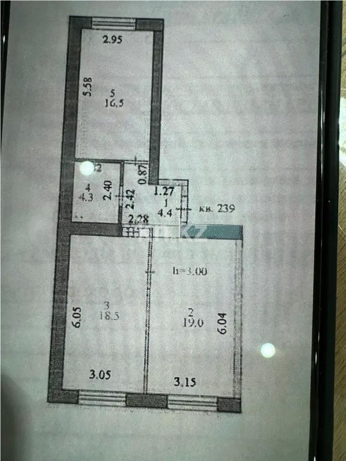 Продажа 2-комнатной квартиры, 63 м², ул. Орынбор, дом  13 в Астане - фото 7
