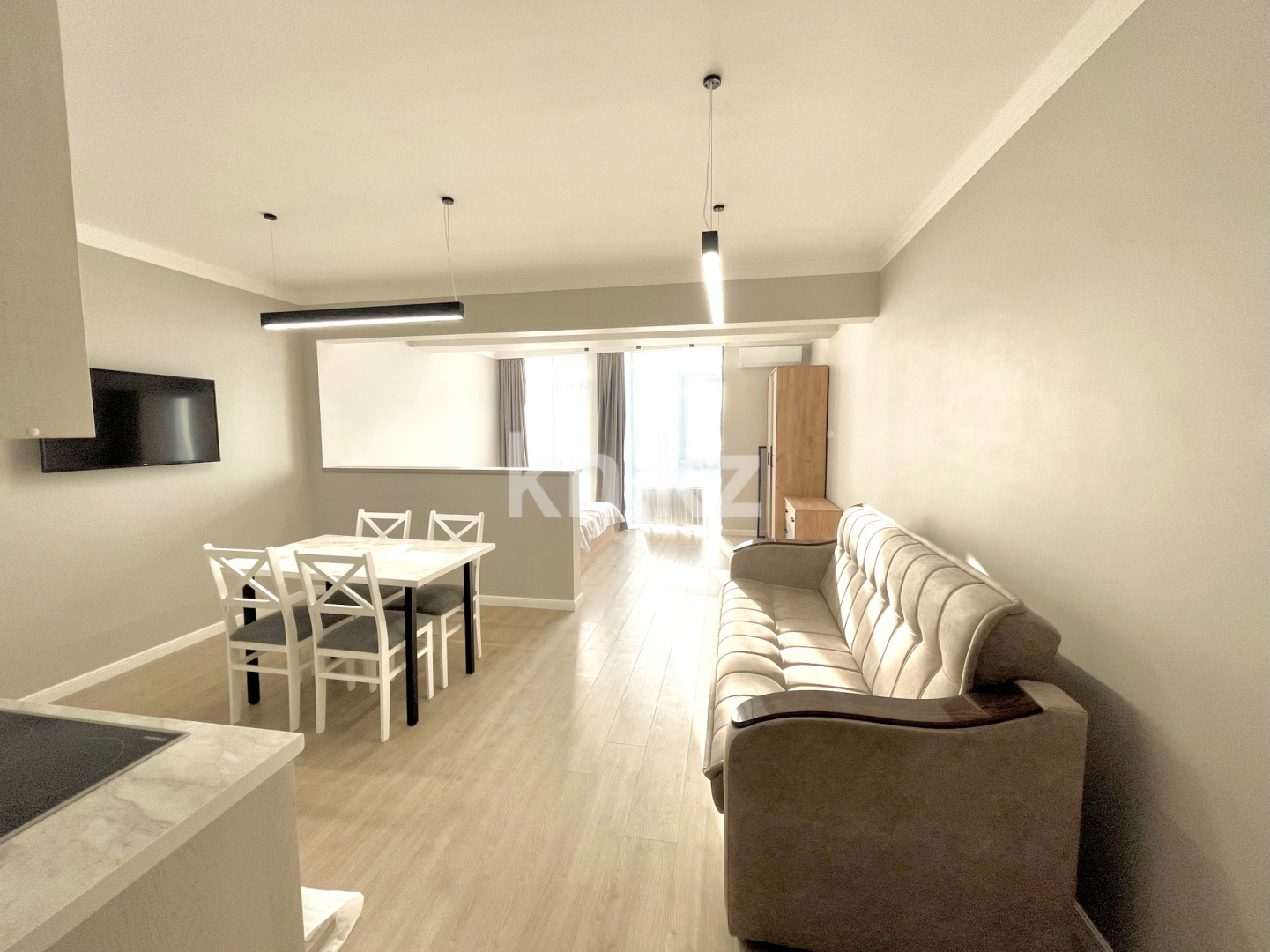 Аренда 1-комнатной квартиры, 45 м² - Аренда квартир помесячно в Алматы фото 1 из 9