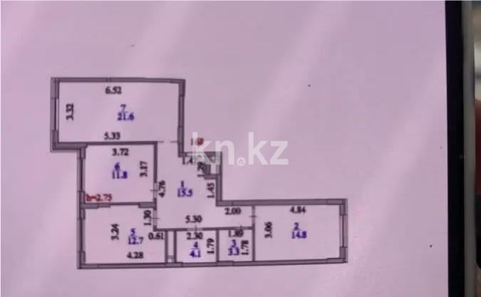 Продажа 3-комнатной квартиры, 84 м² - Продажа квартир в Астане - страница 55 фото 5 из 5
