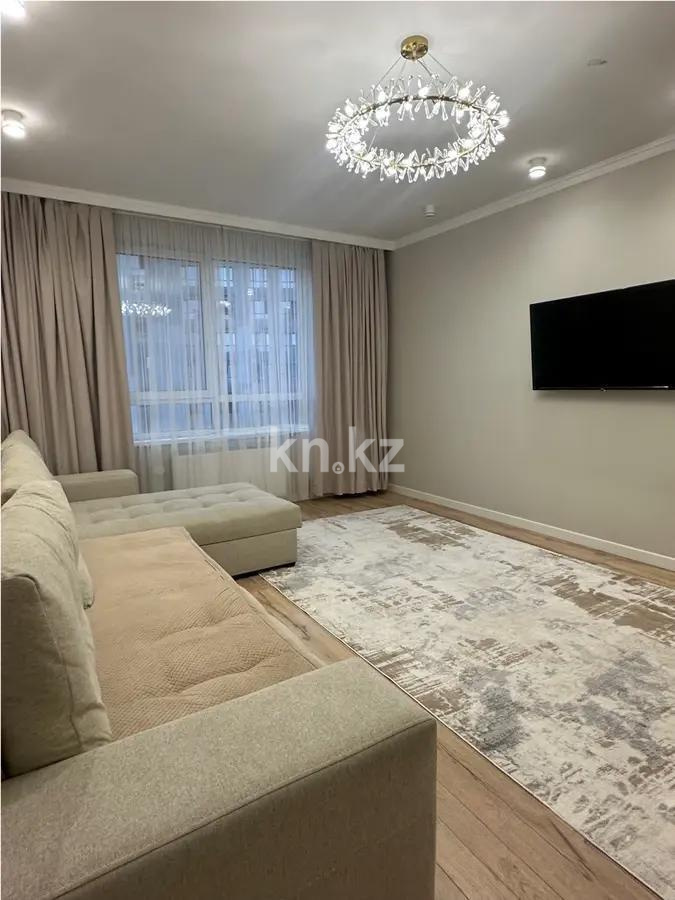 Продажа 1-комнатной квартиры, 46.5 м², ул. Торекулова, дом  91 - Продажа  однокомнатных квартир в новостройках Алматы без посредников фото 1 из 3