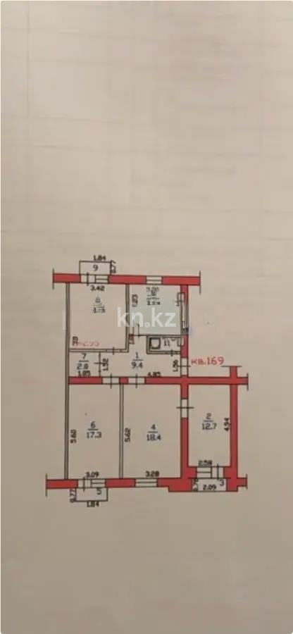 Продажа 4-комнатной квартиры, 83 м² в Алматы - фото 6