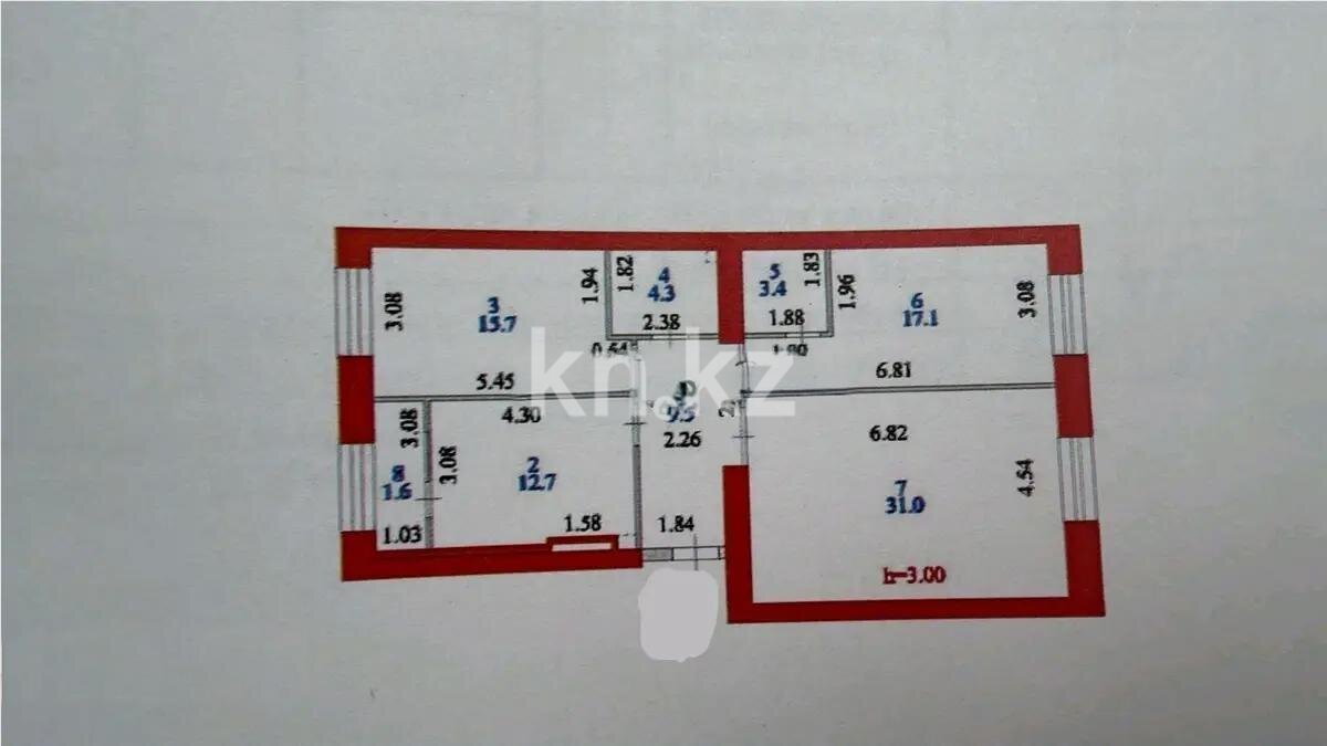 Продажа 3-комнатной квартиры, 95.3 м² в Астане - фото 5