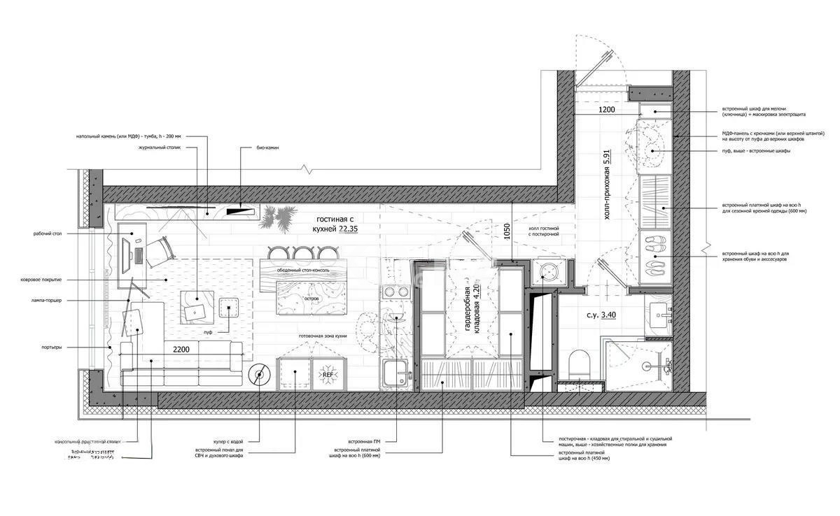 Продажа 2-комнатной квартиры, 39 м², ул. Журавлева, дом  28 в Алматы - фото 2