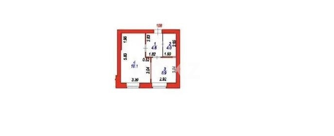 Продажа 1-комнатной квартиры, 35.8 м² в Астане