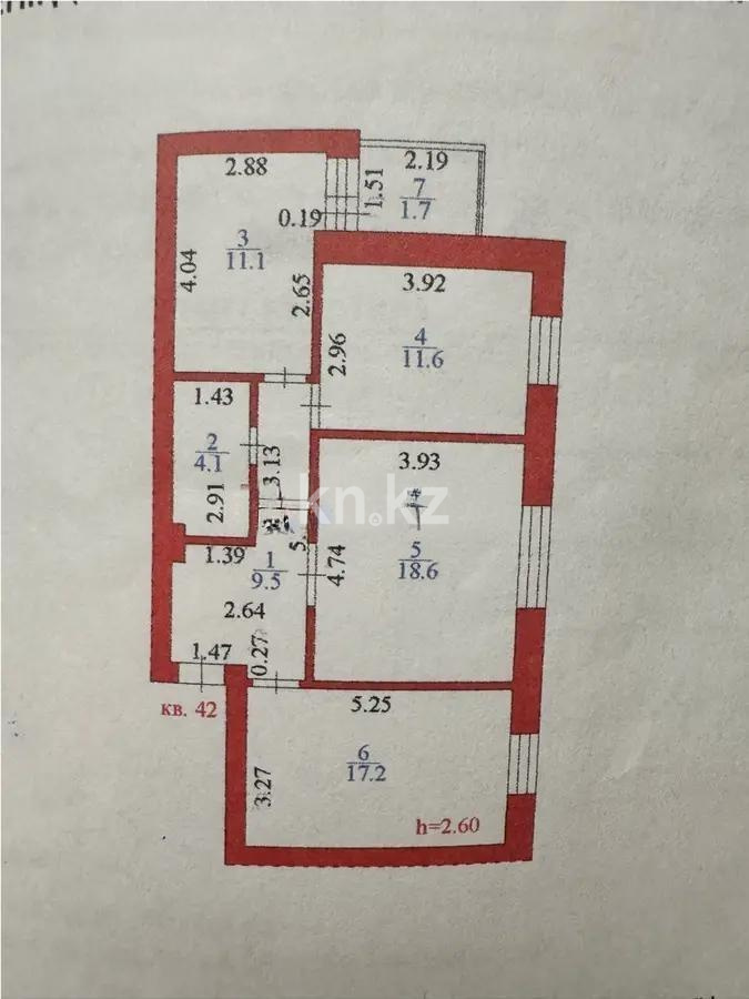 Продажа 3-комнатной квартиры, 74 м², ул. Манаса, дом  11/3 в Астане - фото 6