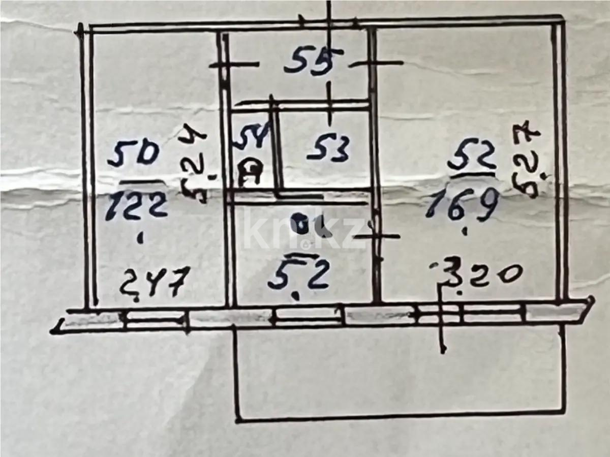 Продажа 2-комнатной квартиры, 41 м², ул. Навои, дом  320 в Алматы - фото 4
