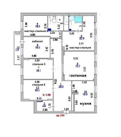 Продажа 6-комнатной квартиры, 185 м² - Продажа баз, складов и промышленной недвижимости в Семее фото 4 из 4
