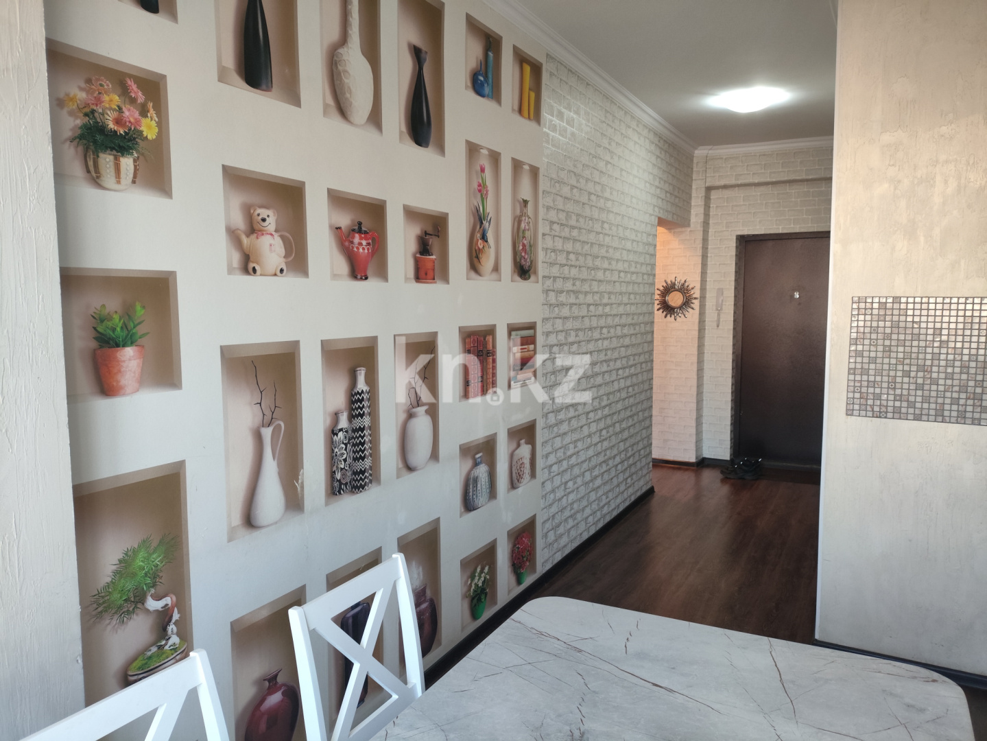 Аренда 2-комнатной квартиры, 46 м², мкр-н Жетысу-2, дом  85 - ул. Саина - Аренда  двухкомнатных квартир помесячно в Алматы с фото фото 8 из 8