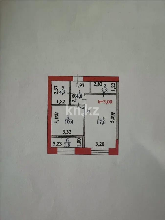 Продажа 1-комнатной квартиры, 41.1 м², ул. Бухар жырау, дом  27 - Продажа квартир в новостройках Астаны без посредников фото 1 из 1