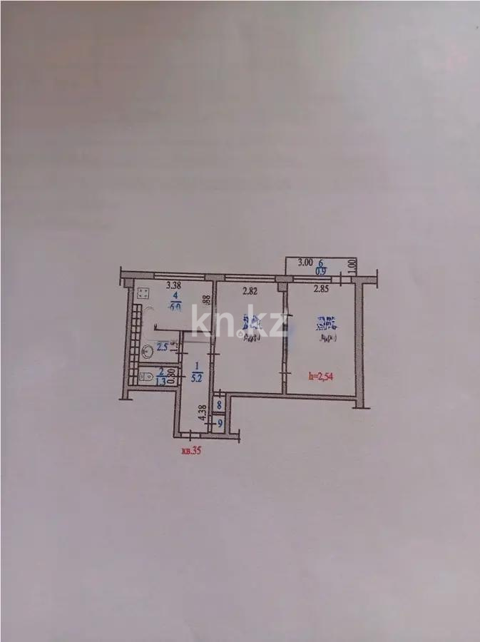 Продажа 2-комнатной квартиры, 44 м² - Продажа недвижимости в Казахстане - страница 8 фото 1 из 2