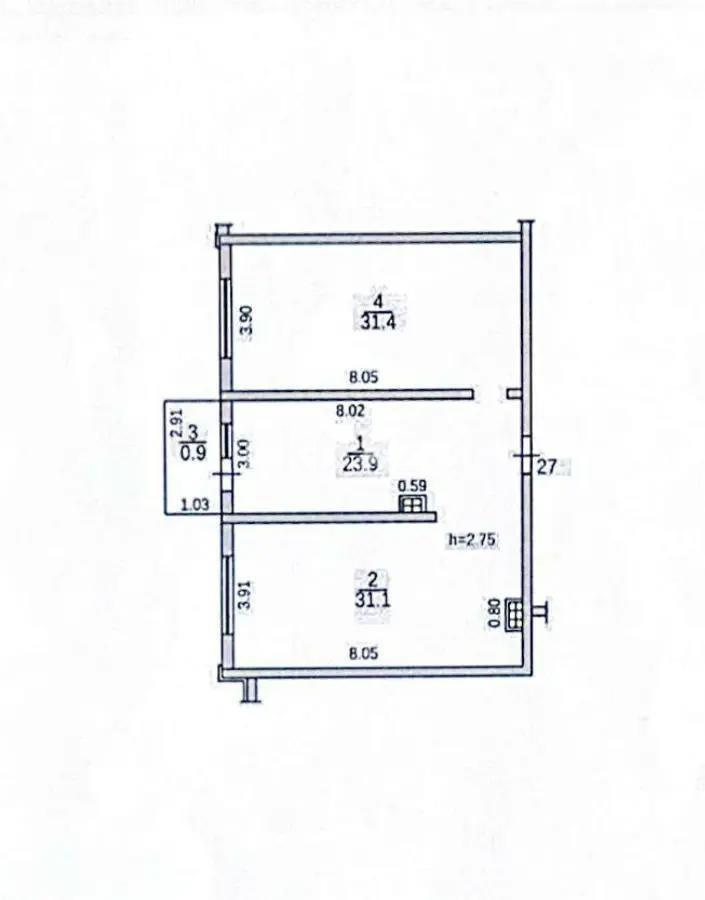 Продажа 2-комнатной квартиры, 87.3 м², мкр-н Жетысу-3, дом  55 в Алматы - фото 4
