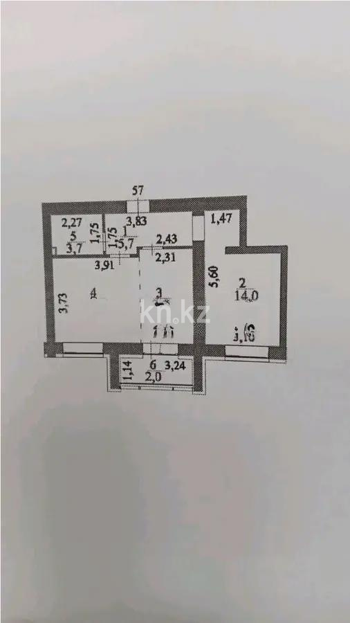 Продажа 2-комнатной квартиры, 49 м², ул. А-52, дом  8 в Астане - фото 3