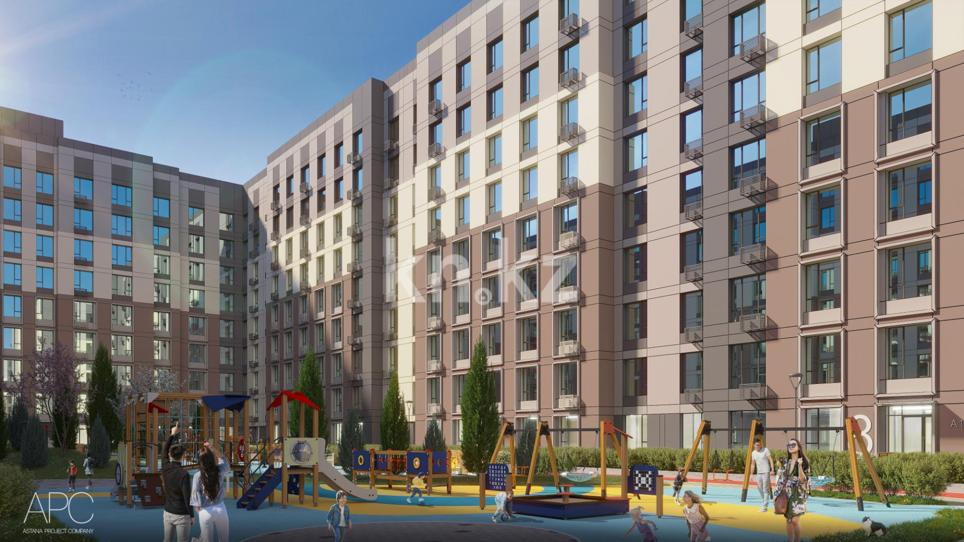 Продажа 2-комнатной квартиры, 71.2 м², ул. Калдаякова, дом  14 в Астане - фото 5 Продажа 2-комнатной квартиры, 71.2 м², ул. Калдаякова, дом  14 в Астане - фото 5