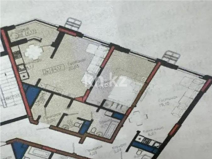 Продажа 2-комнатной квартиры, 64.12 м² - Продажа недвижимости в Астане - страница 4 фото 1 из 1