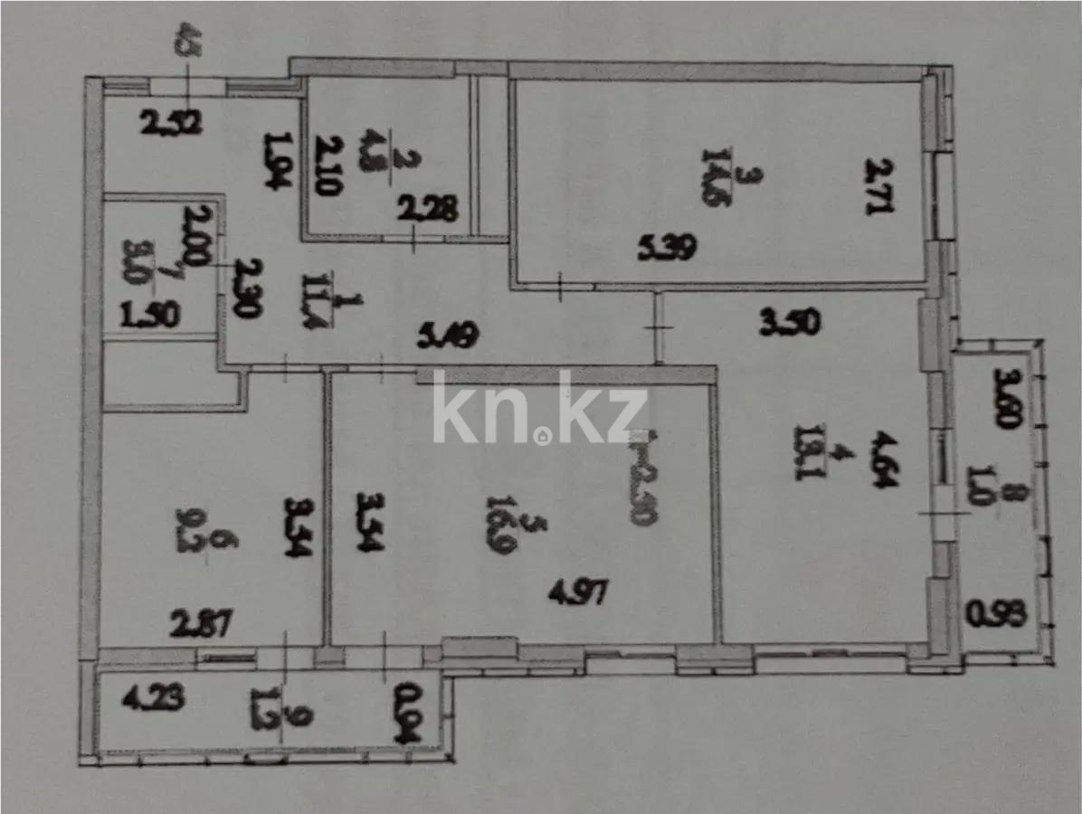 Продажа 3-комнатной квартиры, 75.2 м² в Астане - фото 7