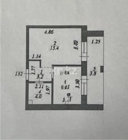 Продажа 1-комнатной квартиры, 35.5 м² в Астане