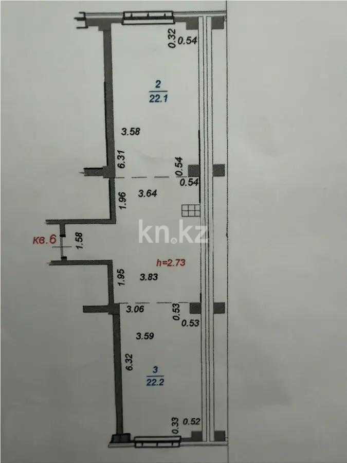 Продажа 2-комнатной квартиры, 68 м² - Продажа квартир в Алматы - страница 22 фото 1 из 1