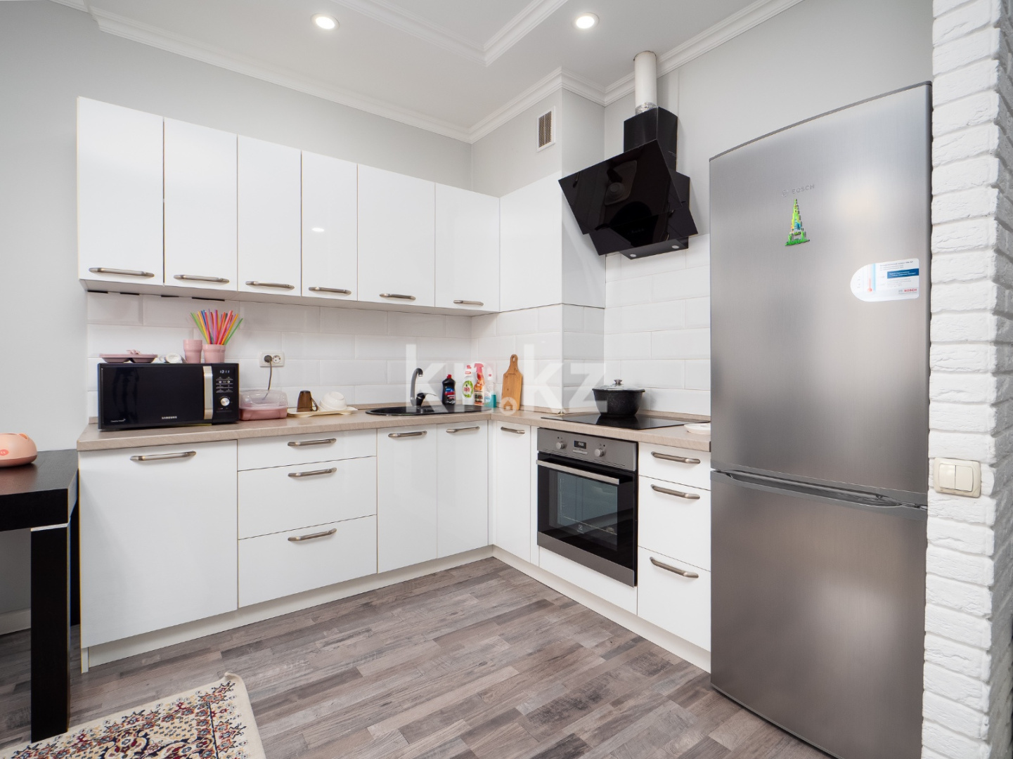 Аренда 2-комнатной квартиры посуточно, 57 м², ул. Навои, дом  208/8 - ул. Торайгырова - Аренда  двухкомнатных квартир посуточно в Алматы фото 12 из 24