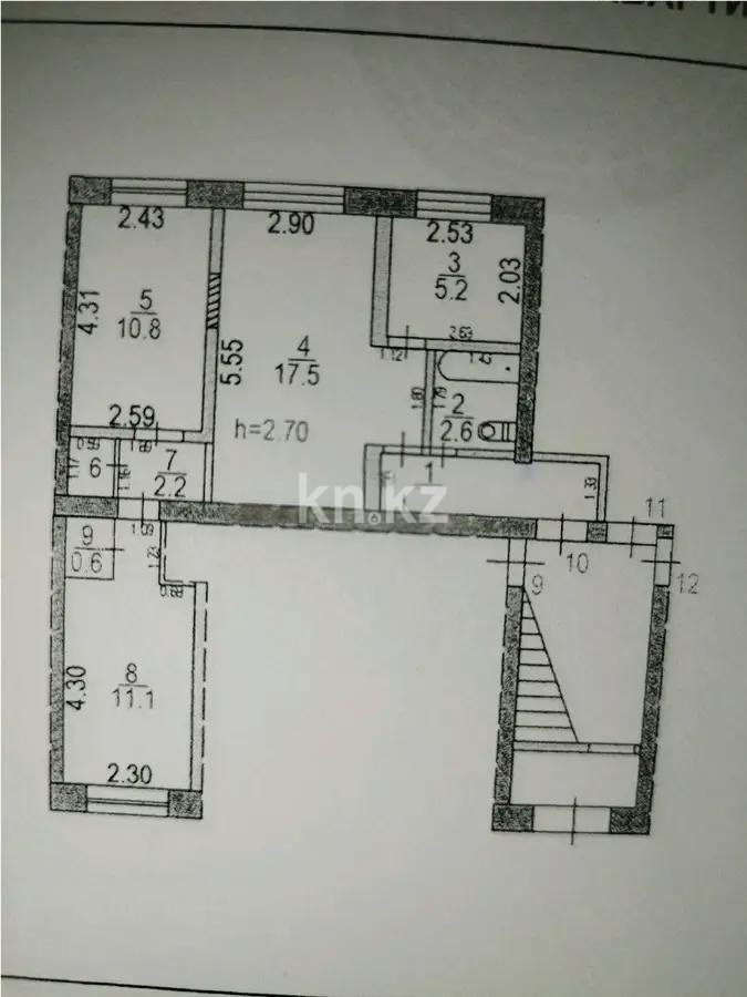 Продажа 3-комнатной квартиры, 62 м², ул. Жамбыла, дом  52 - Продажа и аренда недвижимости в Сарани фото 1 из 1