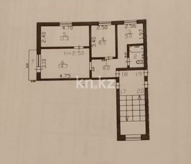 Продажа 3-комнатной квартиры, 53 м² - Недвижимость в Казахстане - страница 5 фото 10 из 10