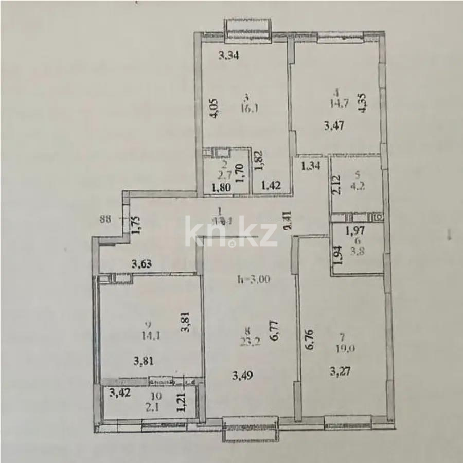 Продажа 4-комнатной квартиры, 117.3 м² - Продажа недвижимости в Астане - страница 26 фото 4 из 4