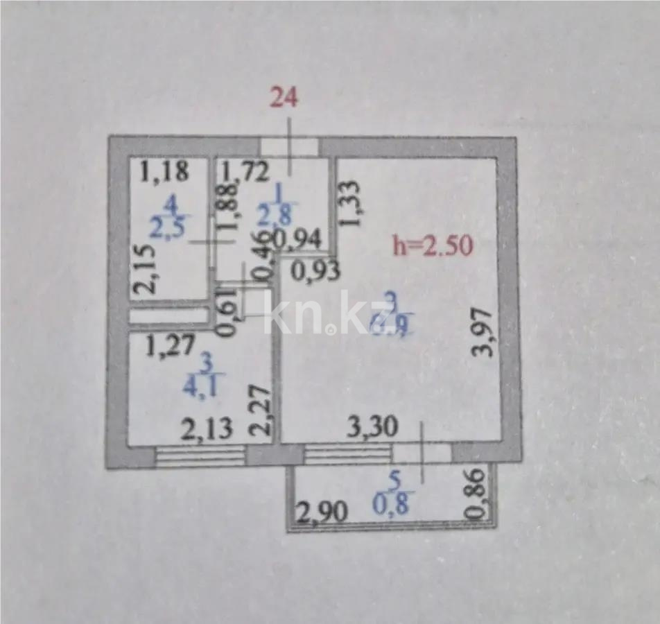 Продажа 1-комнатной квартиры, 24 м² в Астане - фото 4