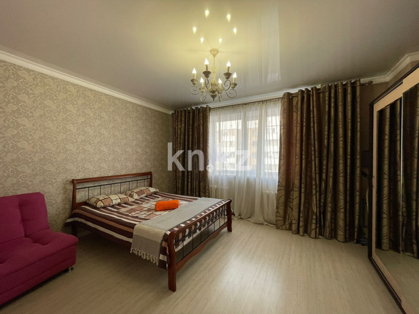 Аренда 2-комнатной квартиры посуточно, 50 м², ул. Жирентаева, дом  2 - ул. Майлина - Аренда  двухкомнатных квартир посуточно в Астане без посредников с фото фото 2 из 8