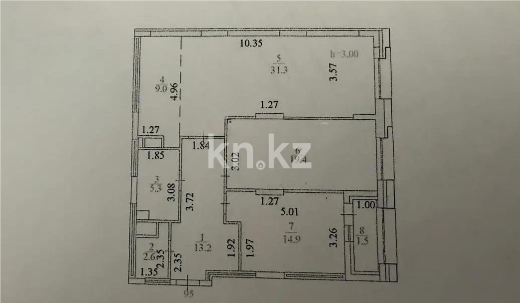 Продажа 3-комнатной квартиры, 97.2 м² - Продажа квартир в Астане - страница 17 фото 4 из 4