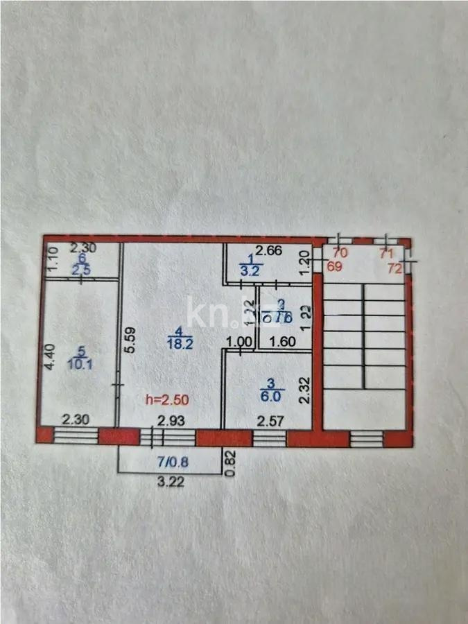Продажа 2-комнатной квартиры, 44 м² - Продажа квартир в Казахстане - страница 6 фото 8 из 8