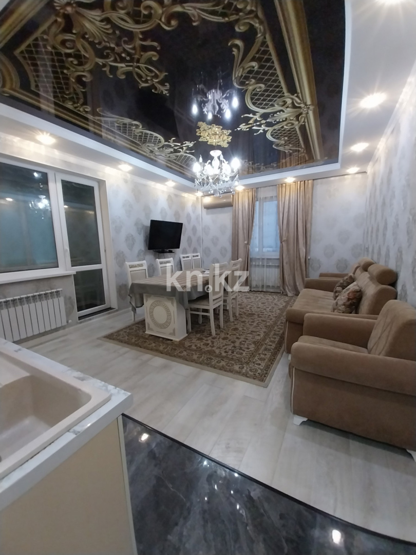 Аренда 3-комнатной квартиры, 75 м², ул. Сатпаева - Аренда  трехкомнатных квартир помесячно в Алматы с фото фото 6 из 13