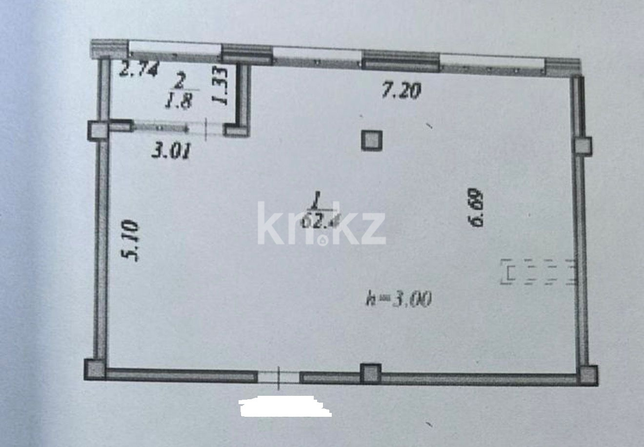 Продажа 2-комнатной квартиры, 63 м² в Астане - фото 9
