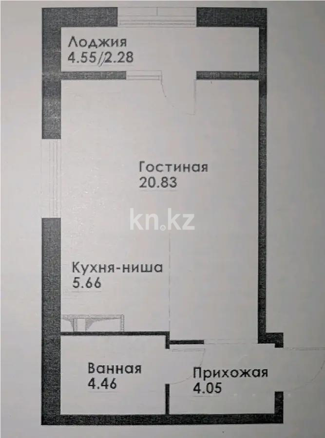 Продажа 1-комнатной квартиры, 37.2 м² - Продажа квартир в Алматы - страница 13 фото 2 из 2