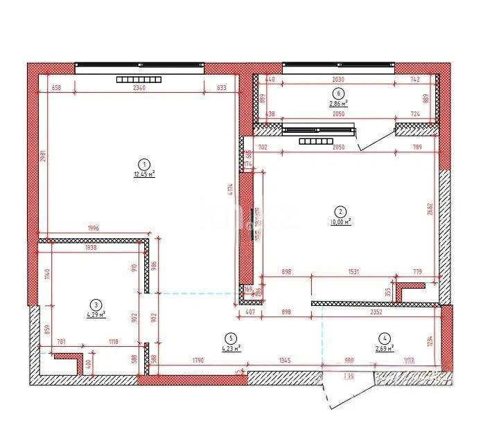 Продажа 1-комнатной квартиры, 37.29 м² - Продажа квартир в Алматы - страница 39 фото 1 из 1