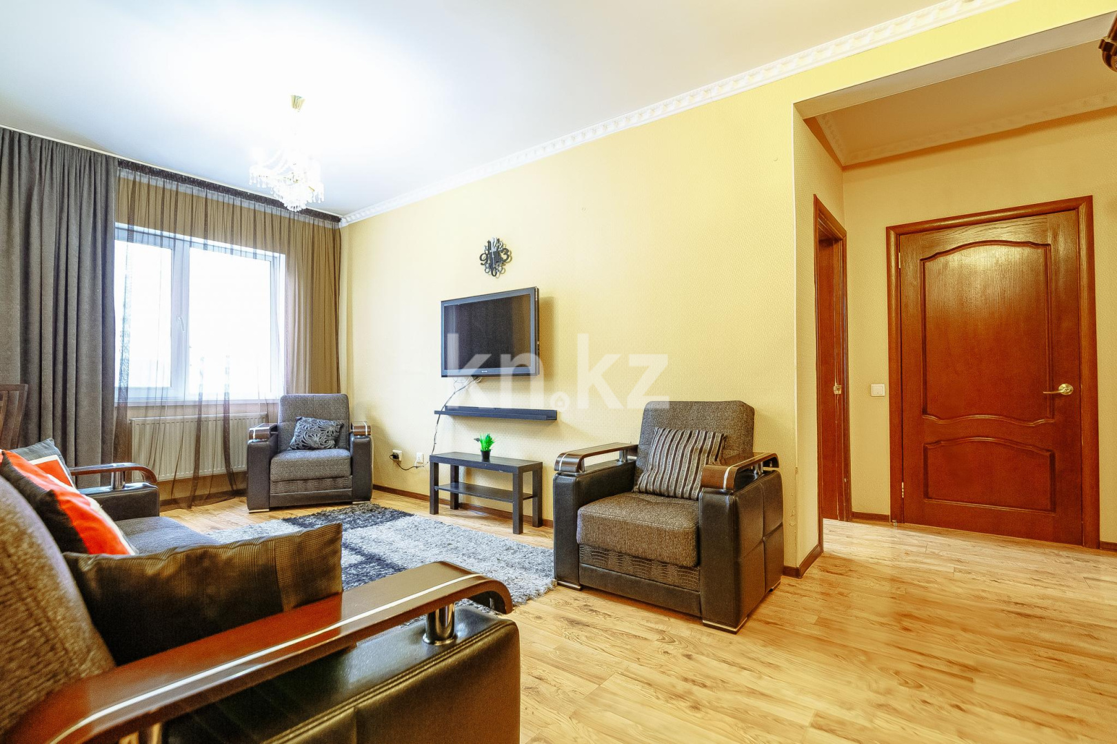 Аренда 3-комнатной квартиры посуточно, 90 м² - Аренда квартир посуточно в Астане фото 4 из 12