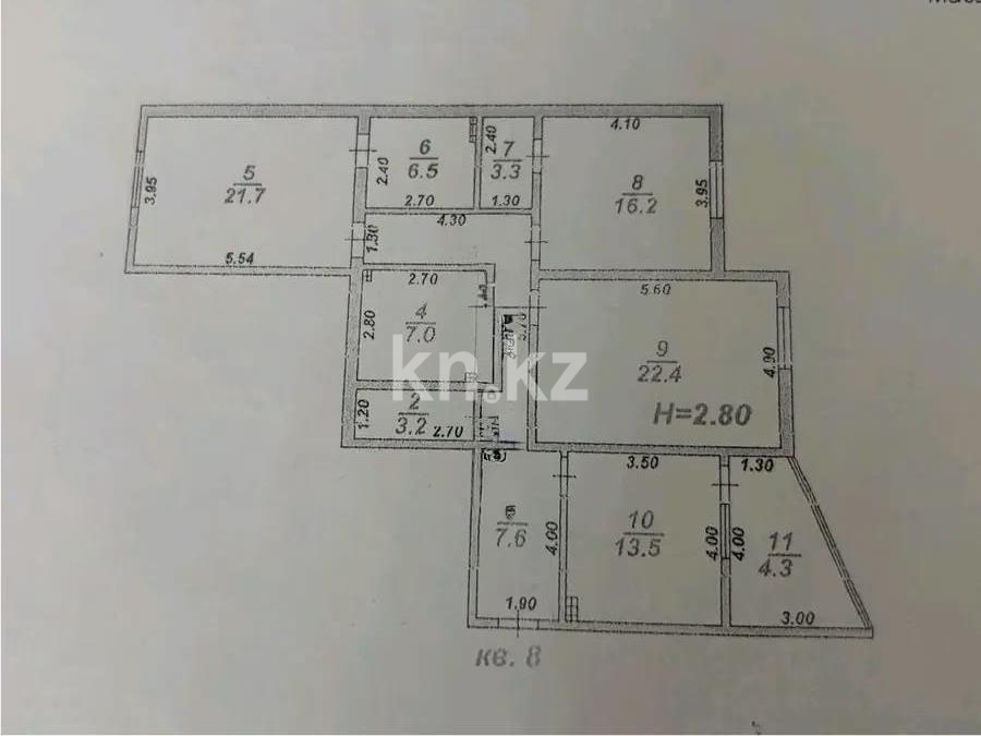 Продажа 3-комнатной квартиры, 117 м², ул. Жуалы, дом  1 в Алматы - фото 6