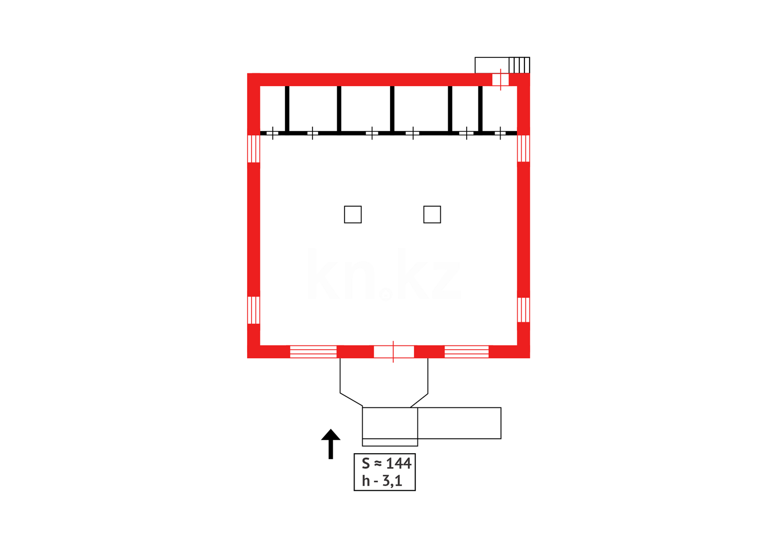 Продажа помещения, 144 м² в Темиртау - фото 4
