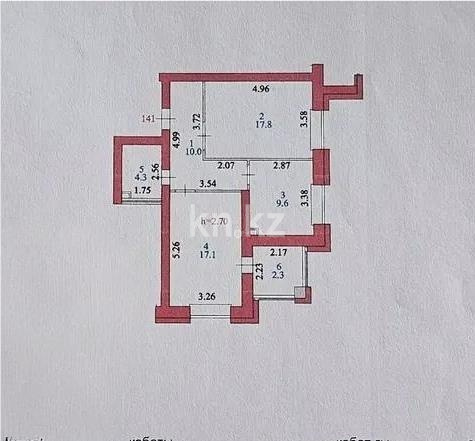 Продажа 2-комнатной квартиры, 61 м² - Продажа двухкомнатных квартир от собственников в Астане - страница 50 фото 7 из 7