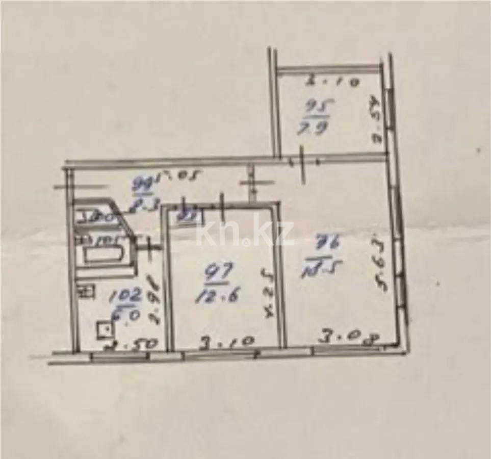 Продажа 3-комнатной квартиры, 57 м² - Продажа недвижимости в Казахстане - страница 24 фото 5 из 5