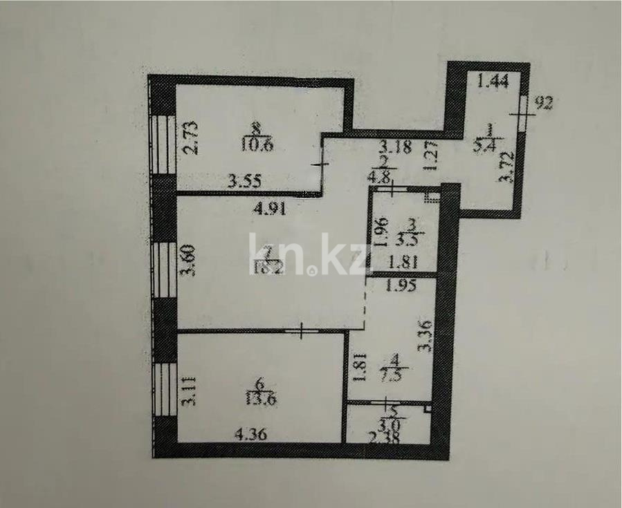Продажа 3-комнатной квартиры, 67 м² в Астане - фото 5