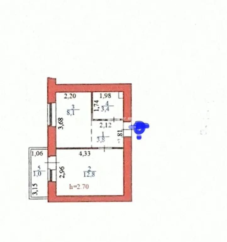 Продажа 1-комнатной квартиры, 29 м² в Астане - фото 5